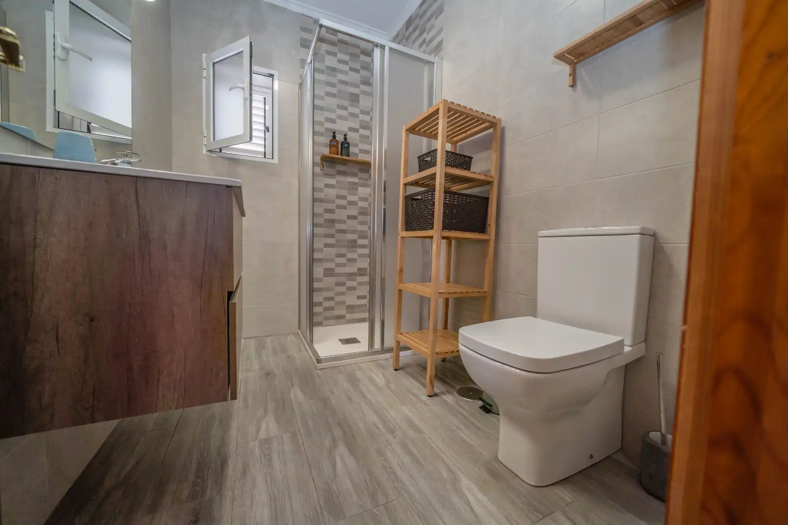Bathroom of Detached homes for rent in San Pedro del Pinatar  with Furnished, Oven and Washing machine