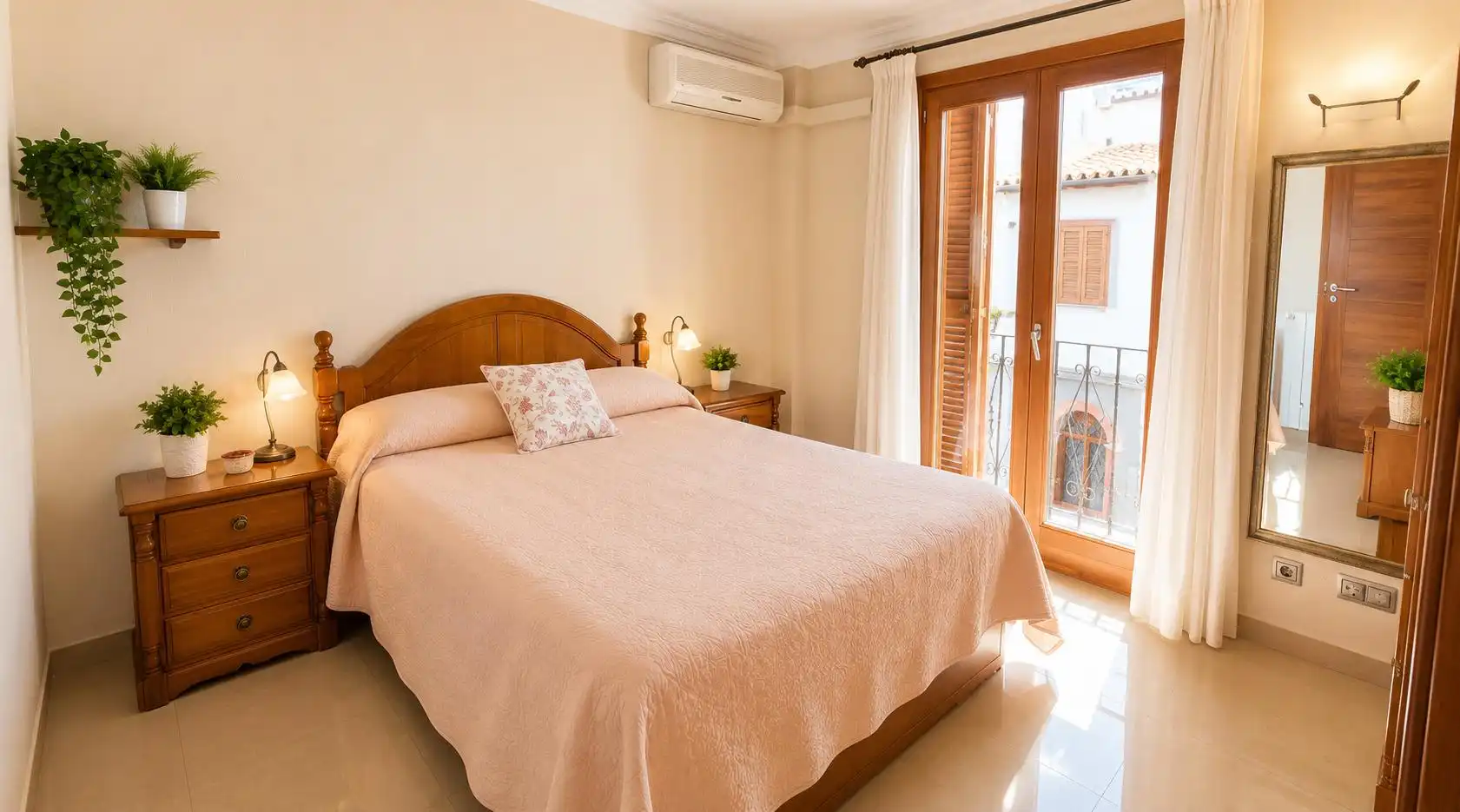 Bedroom of Houses for sale in  Palma de Mallorca  with Air Conditioner, Heating and Terrace