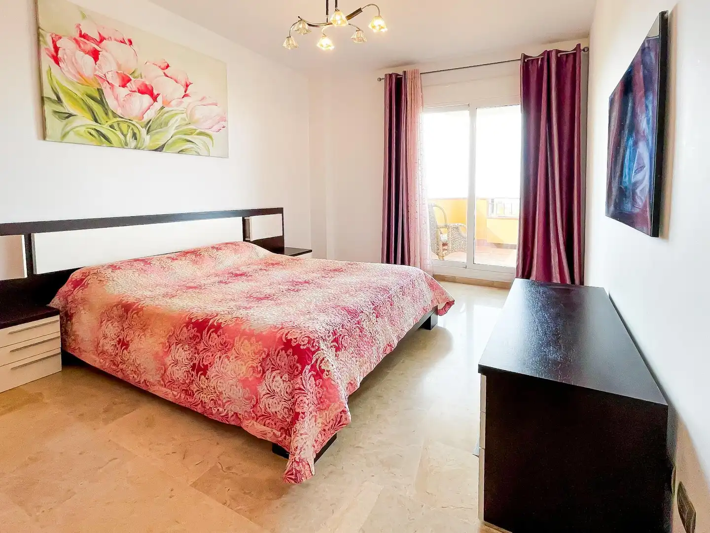 Habitación de Apartamento en venta en Santiago del Teide con Jardín privado, Terraza y Trastero