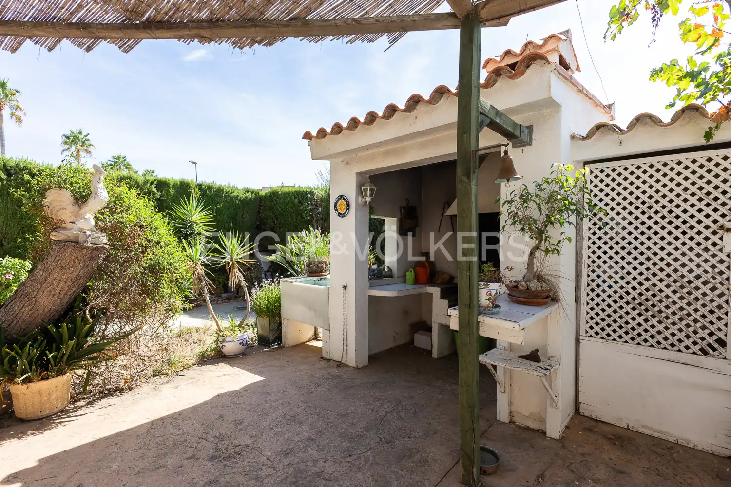 Exterior view of Houses for sale in Benifaió  with Air Conditioner, Heating and Private garden