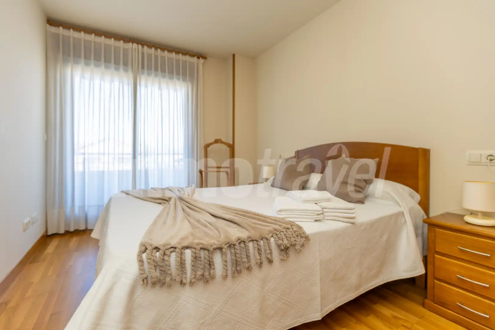 Dormitori de Apartament en venda en Sanxenxo amb Calefacció, Parquet i Terrassa