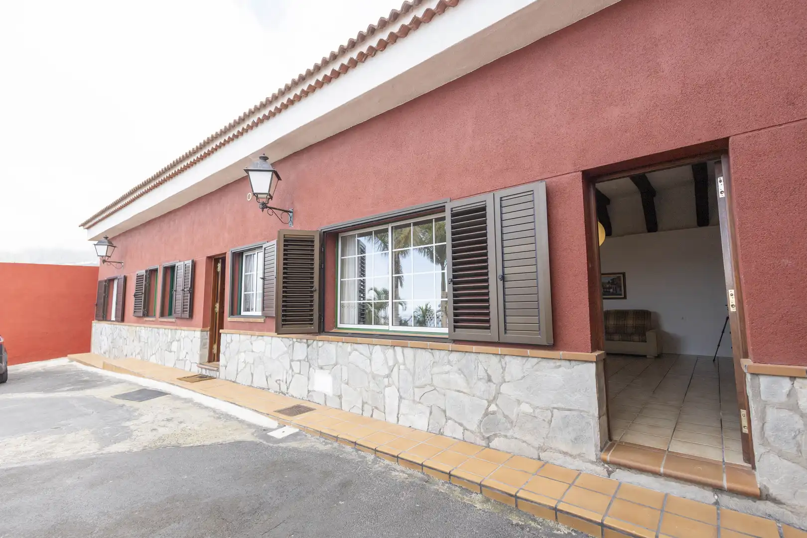 Vista exterior de Casa o chalet de alquiler en La Orotava con Jardín privado y Amueblado