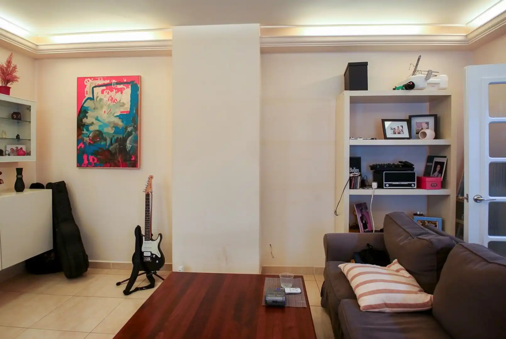 Sala de estar de Piso en venta en Las Palmas de Gran Canaria con Piscina comunitaria