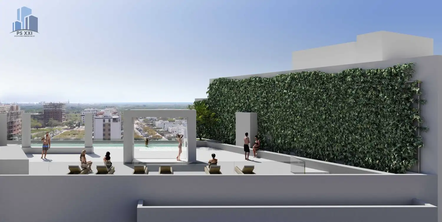Terraza de Piso en venta en Castellón de la Plana / Castelló de la Plana con Aire acondicionado, Terraza y Trastero