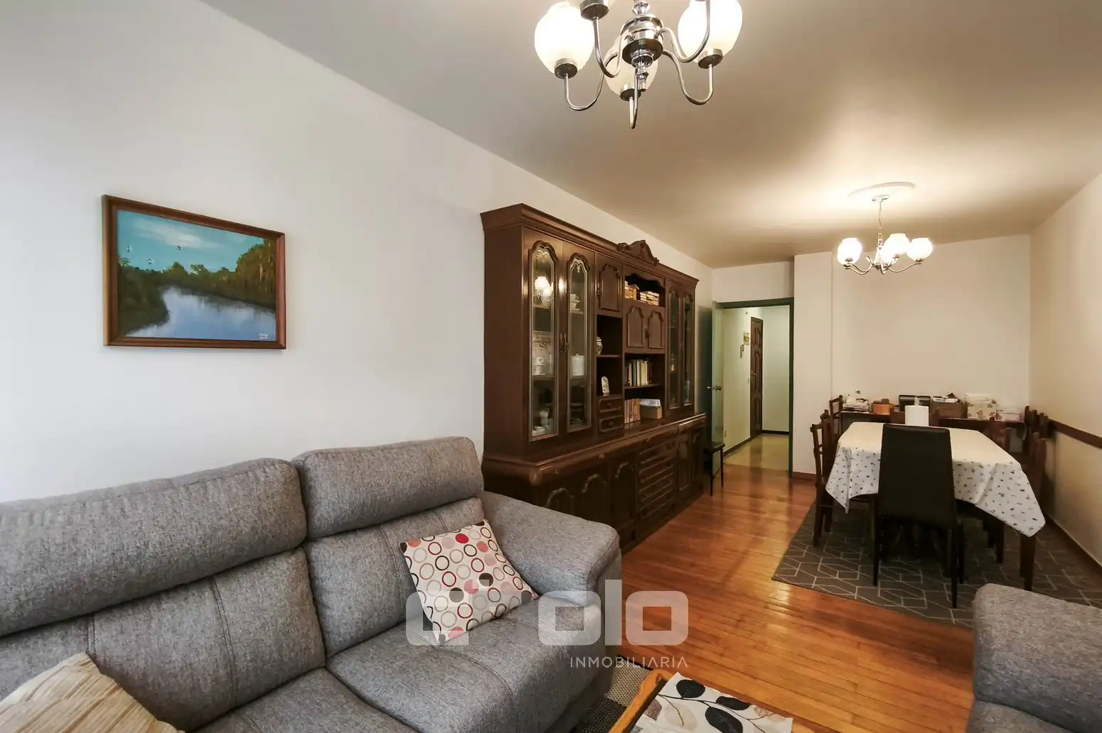 Living room of Flat for sale in Lugo  with Heating and Furnished