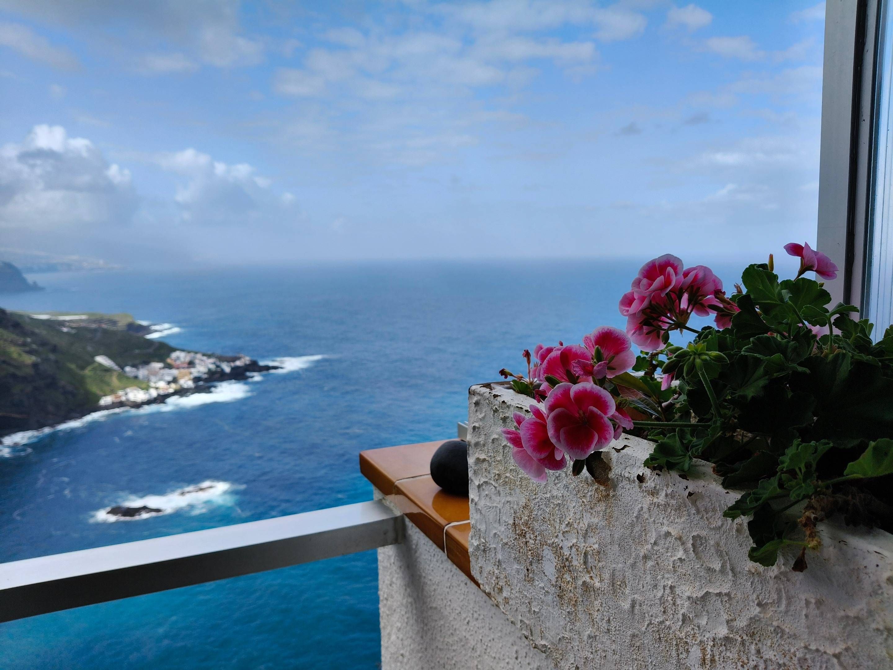 Terrassa de Apartament en venda en La Matanza de Acentejo amb Moblat, Balcó i Piscina comunitària