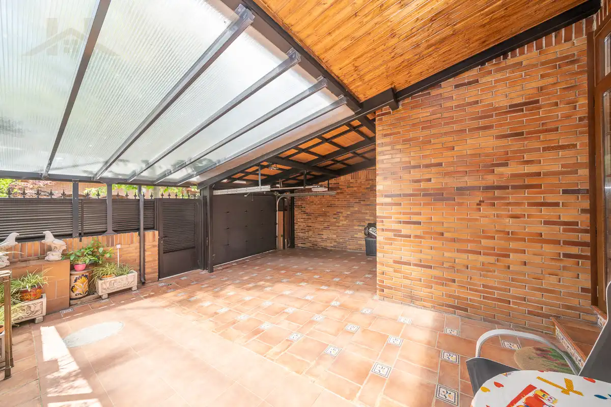 Terraza de Casa adosada en venta en Moralzarzal con Aire acondicionado, Calefacción y Trastero