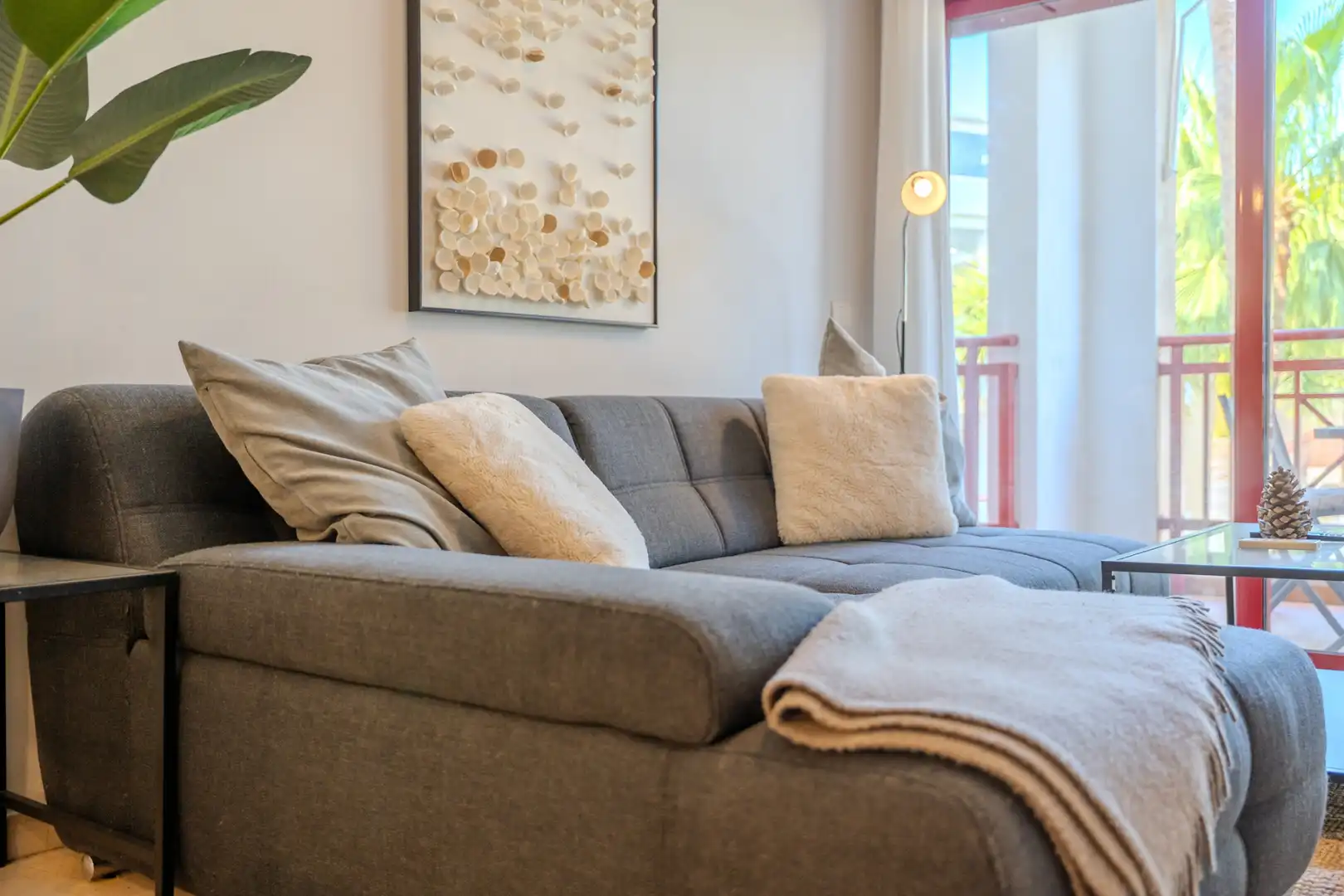 Sala de estar de Apartamento en venta en Arona con Aire acondicionado, Terraza y Amueblado