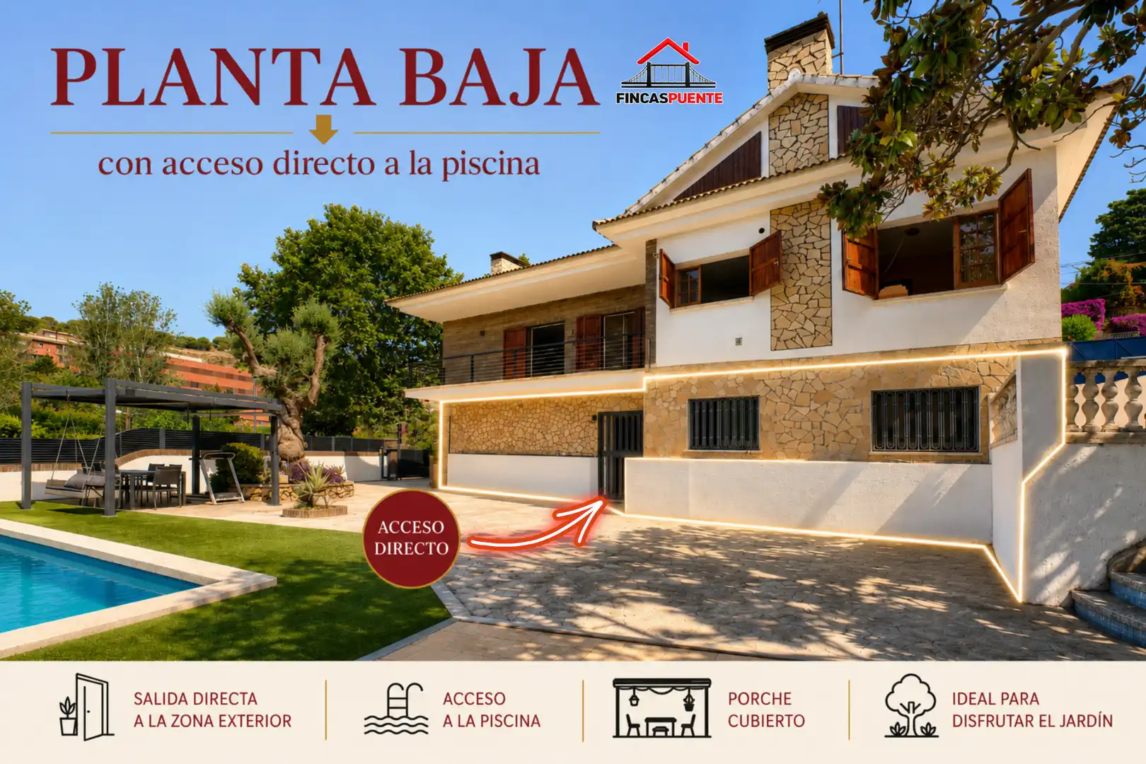 Vista exterior de Casa o chalet en venta en Tiana con Jardín privado, Terraza y Piscina