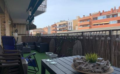 Terrace of Flat for sale in Sant Joan Despí  with Air Conditioner, Heating and Parquet flooring