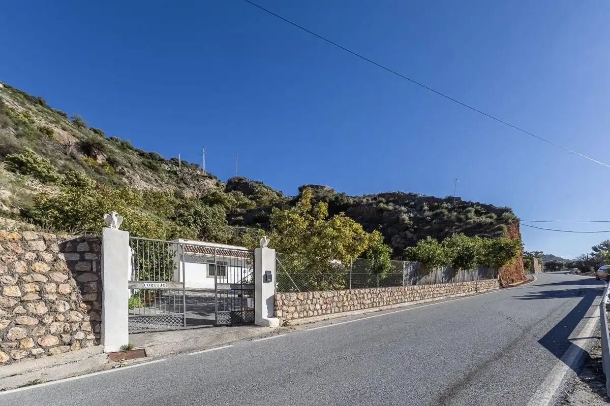 Exterior view of Houses for sale in Los Guájares  with Air Conditioner, Private garden and Swimming Pool