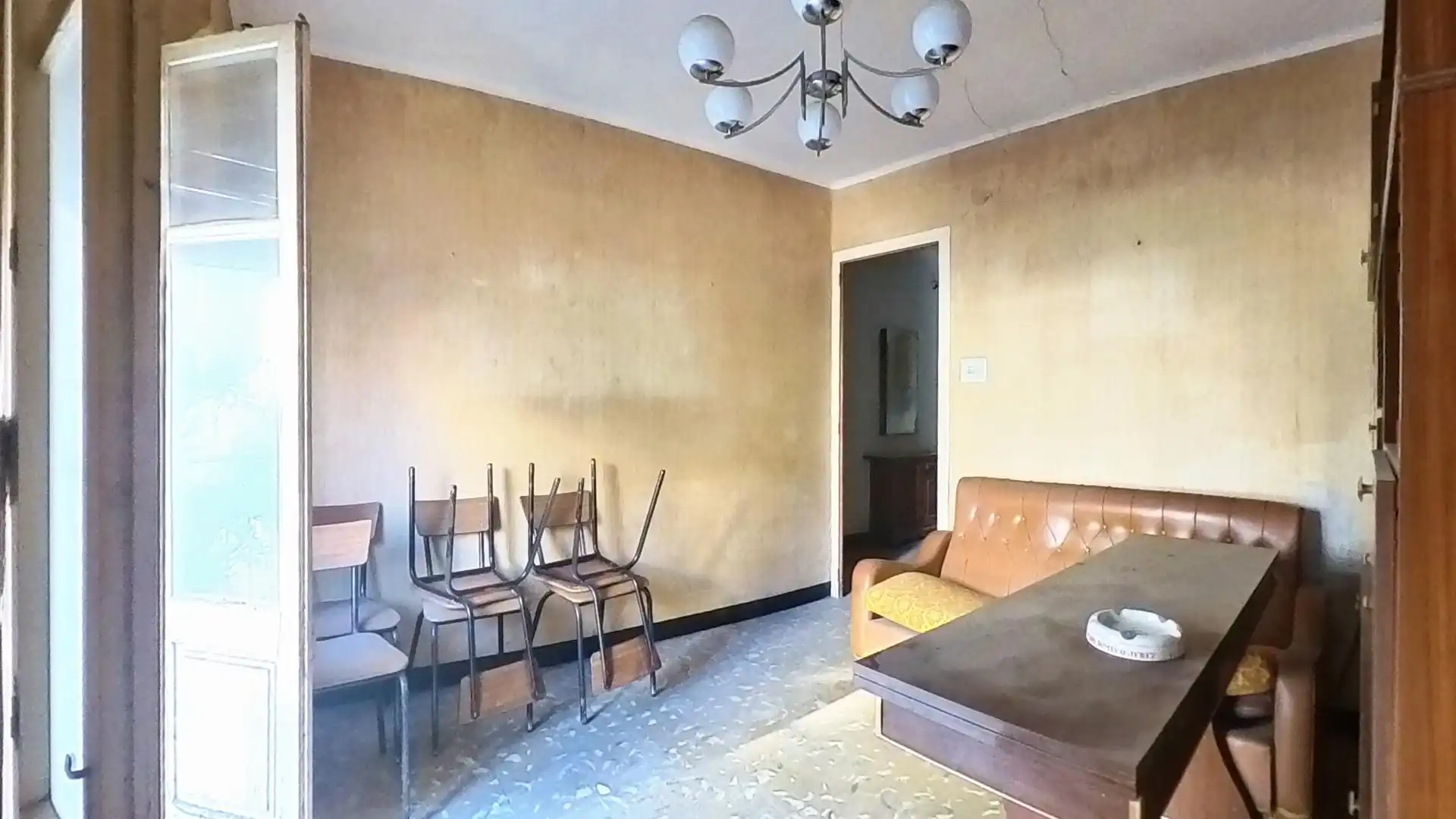 Comedor de Casa adosada en venta en Almacelles con Trastero, Amueblado y Balcón