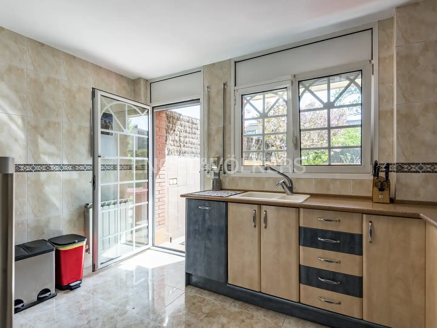 Cocina de Casa o chalet de alquiler en Granollers con Aire acondicionado, Calefacción y Jardín privado