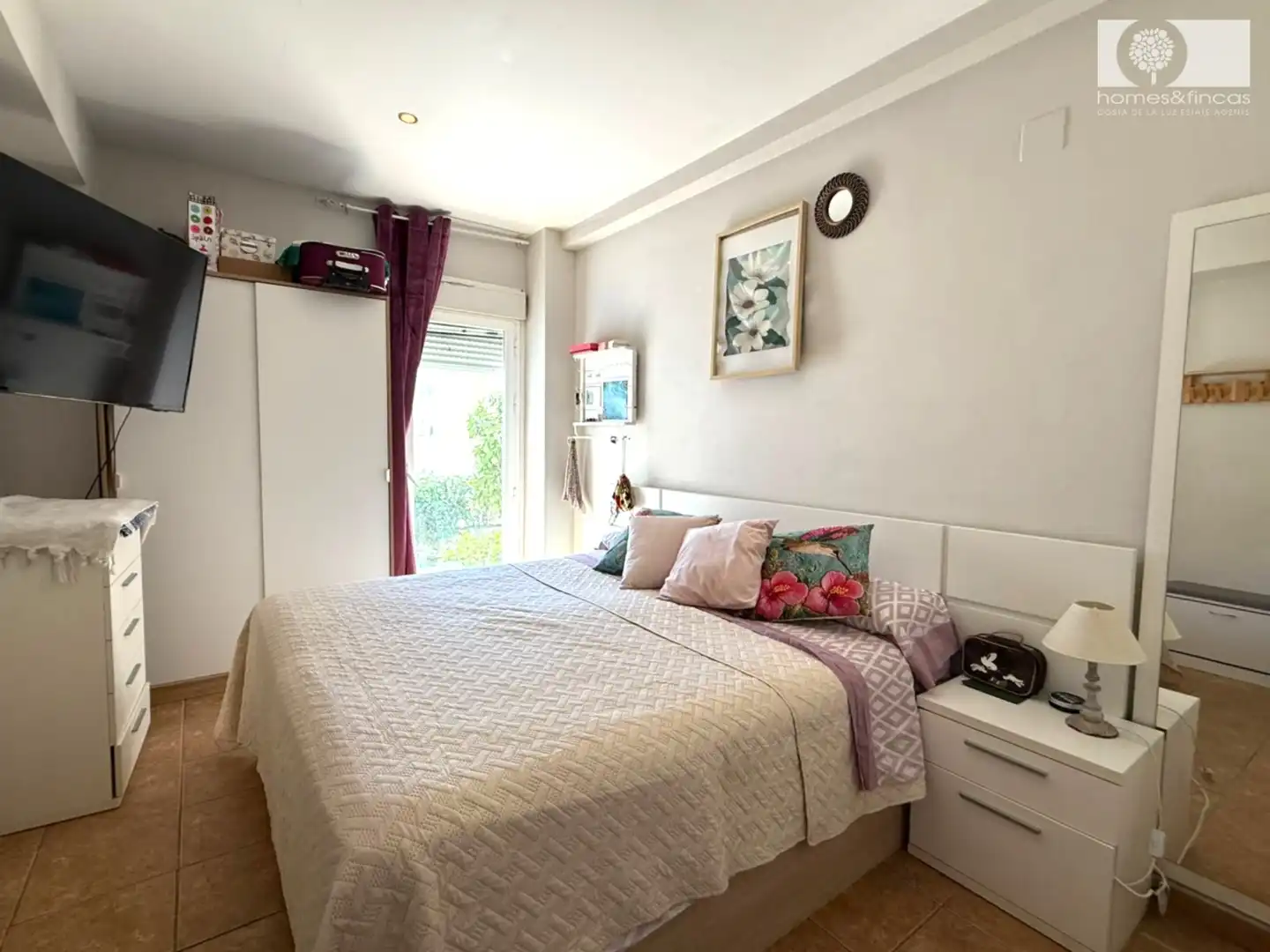 Bedroom of Flat for sale in Ayamonte  with Air Conditioner, Furnished and Community pool