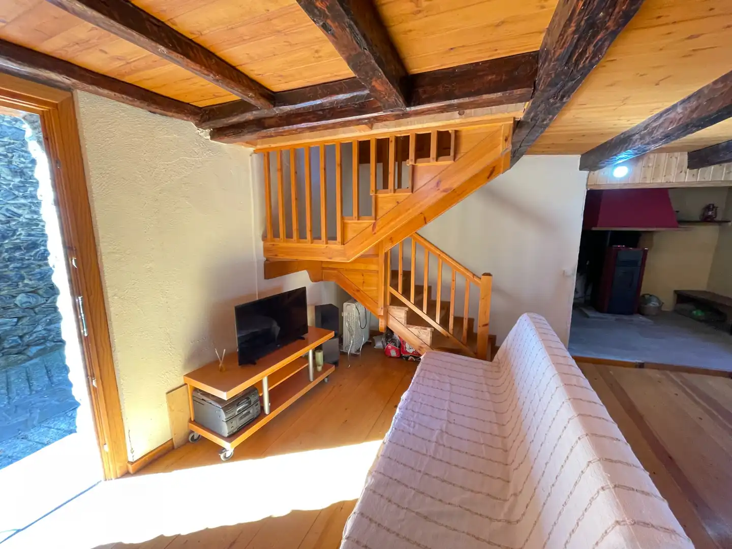 Sala de estar de Casa o chalet en venta en Llavorsí con Calefacción, Jardín privado y Parquet
