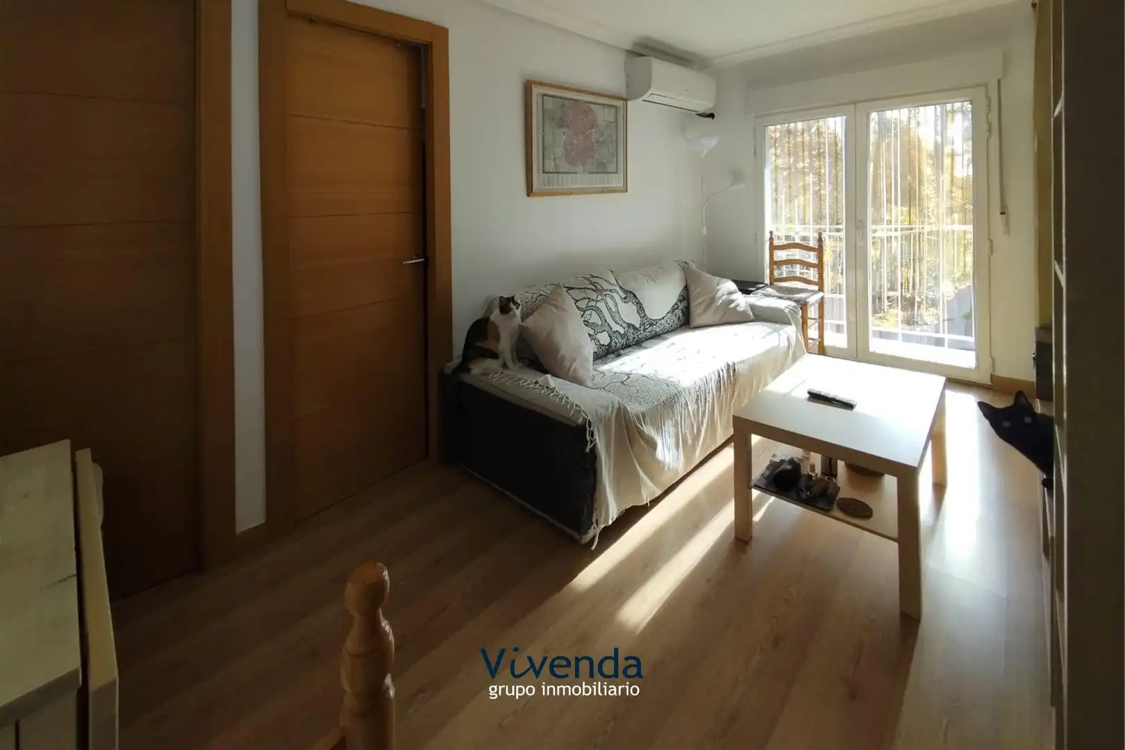 Bedroom of Flat for sale in Madrid  with Air Conditioner, Heating and Terrace