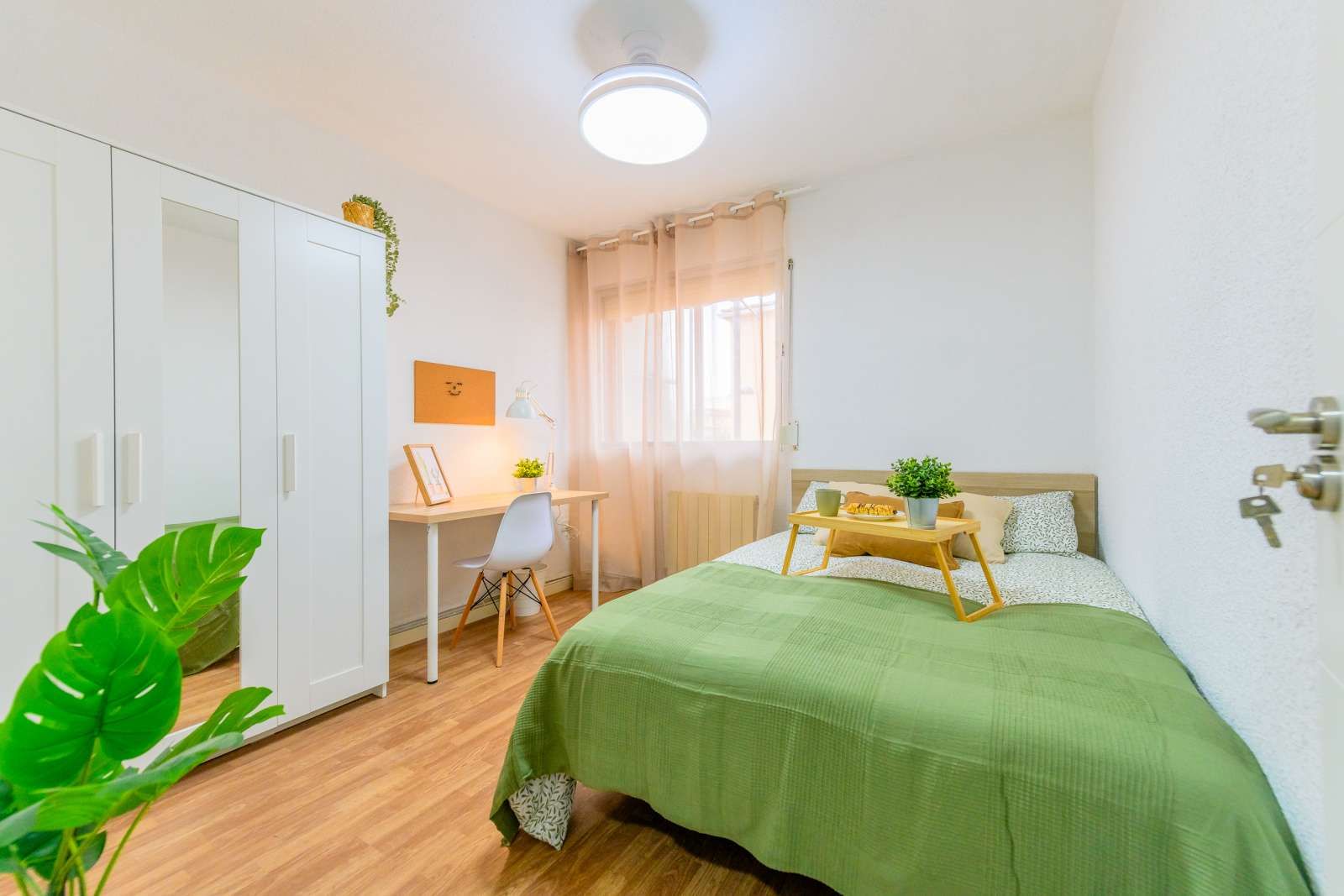 Bedroom of Flat to share in Getafe  with Air Conditioner, Heating and Terrace