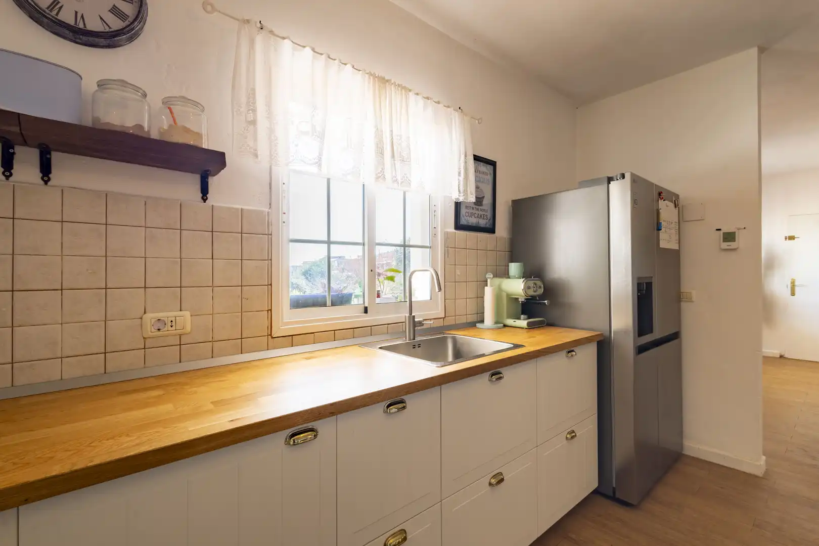Cocina de Casa adosada en venta en San Cristóbal de la Laguna con Jardín privado y Terraza