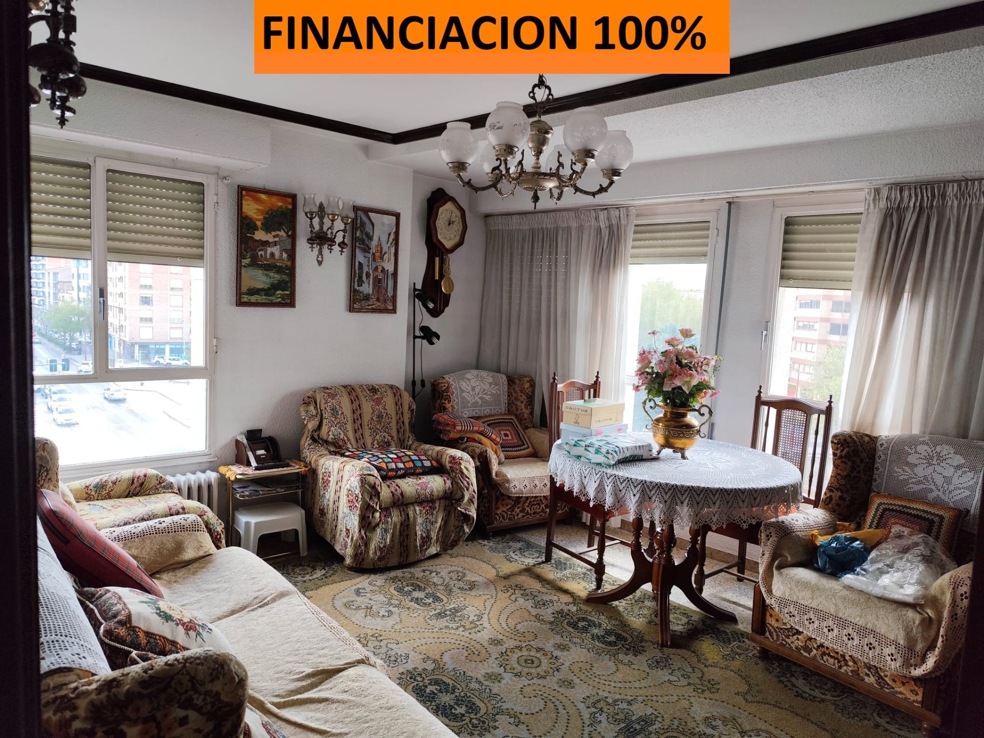 Living room of Flat for sale in Calatayud  with Heating and Terrace