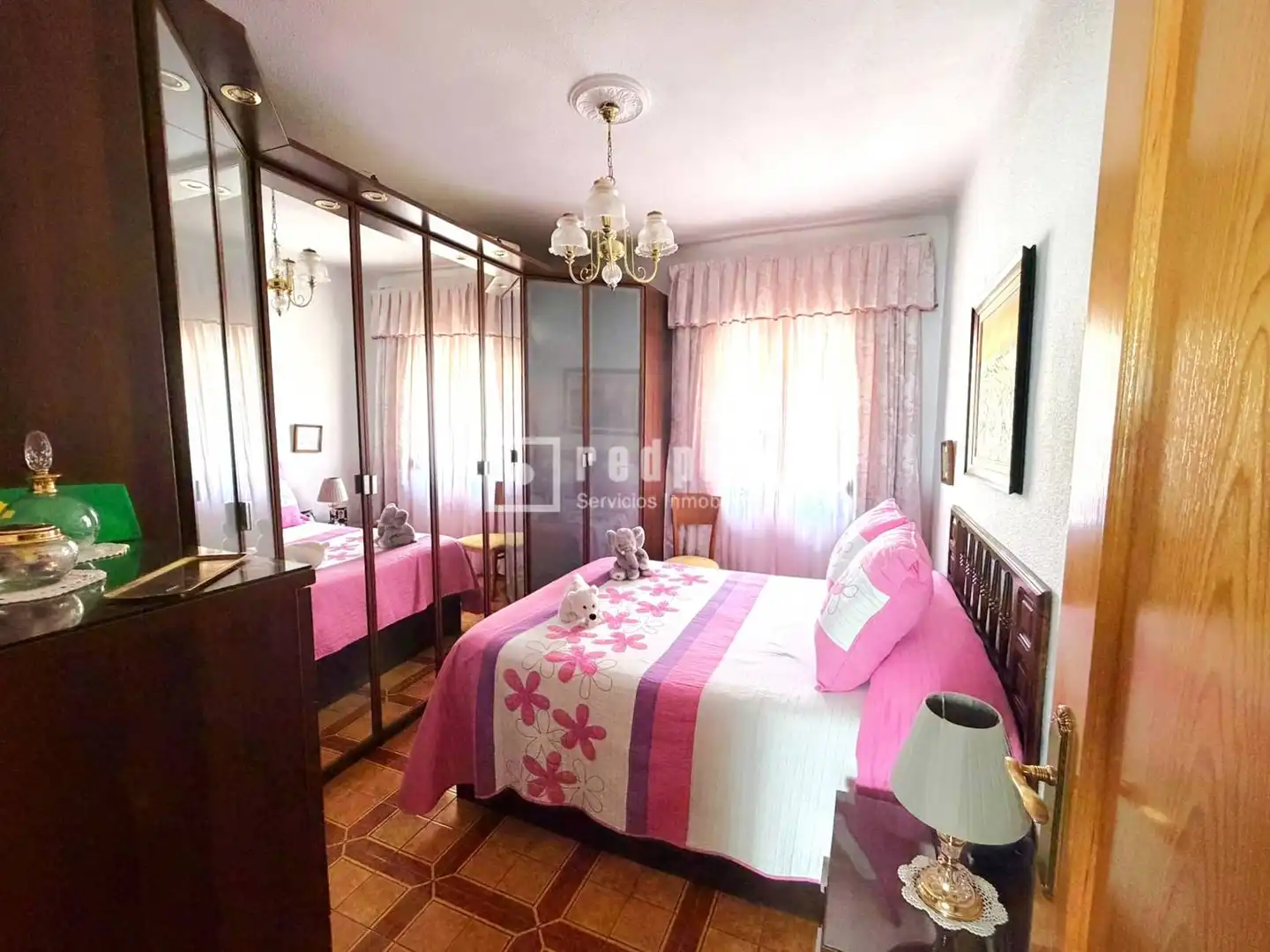 Bedroom of Flat for sale in Madrid  with Air Conditioner and Heating