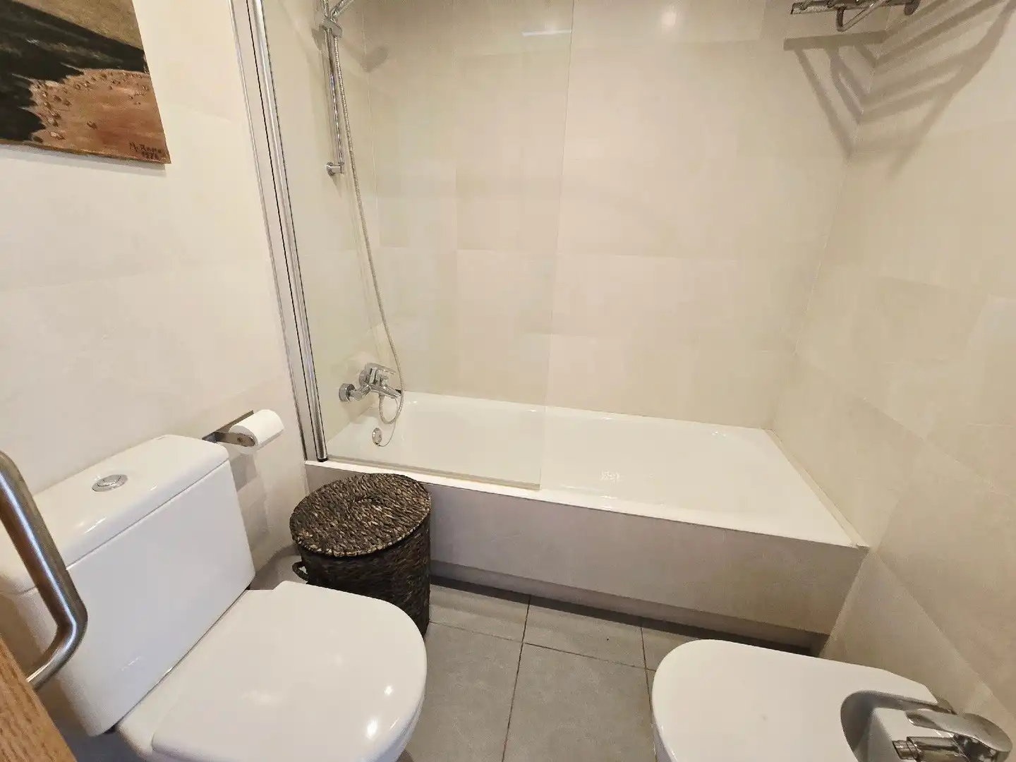 Badezimmer von Wohnung zum Verkauf in Mojácar mit Klimaanlage, Terrasse und Schwimmbad