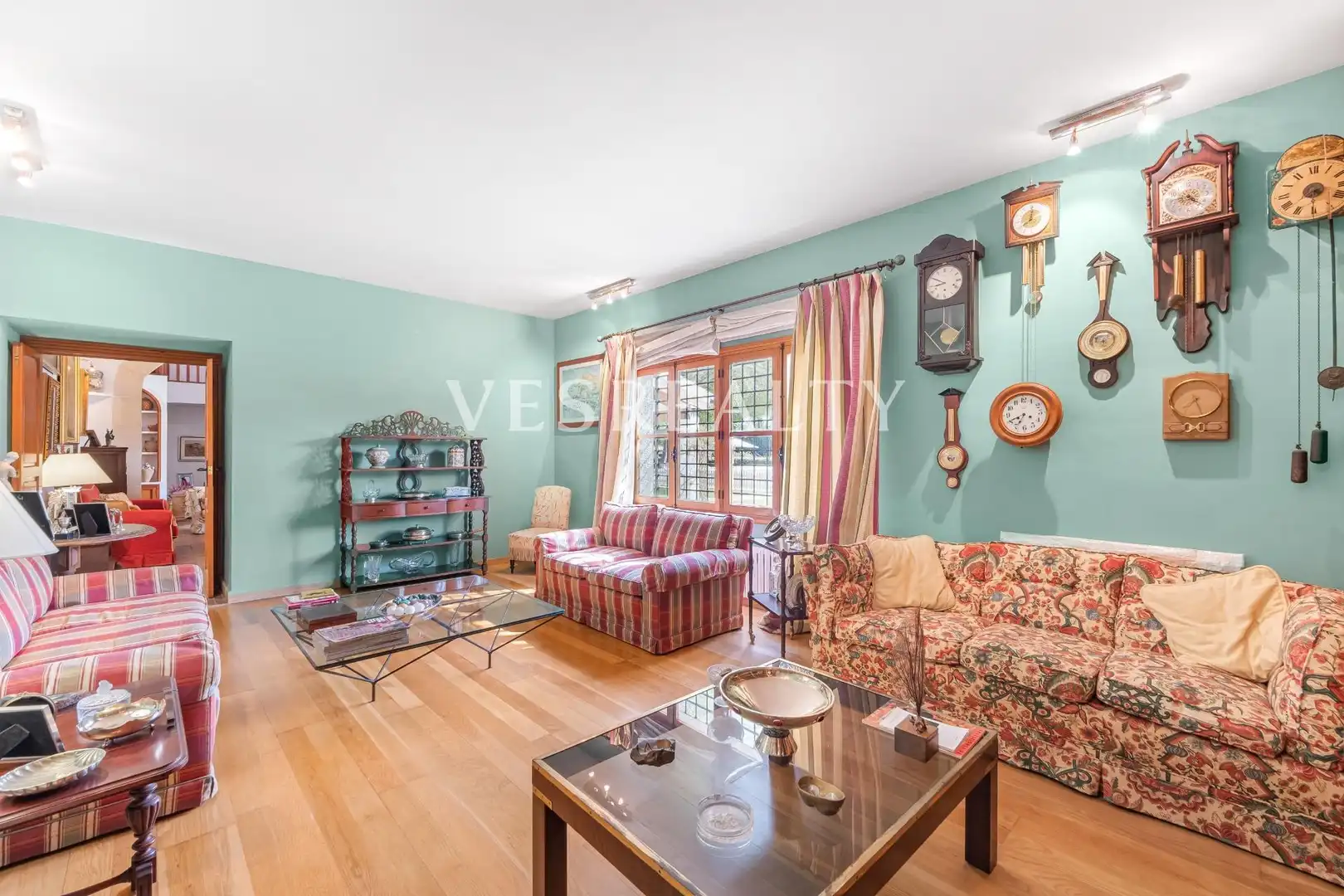 Sala d'estar de Casa o xalet en venda en Alicante / Alacant amb Calefacció, Jardí privat i Terrassa