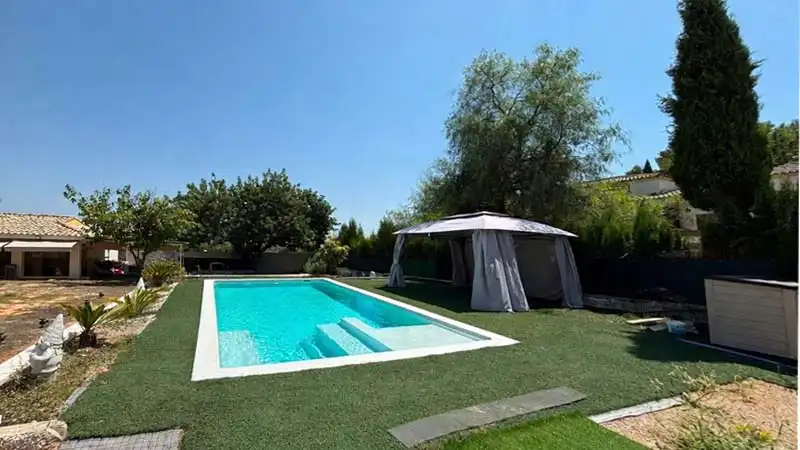 Swimming pool of Houses for sale in Turís  with Air Conditioner, Heating and Private garden