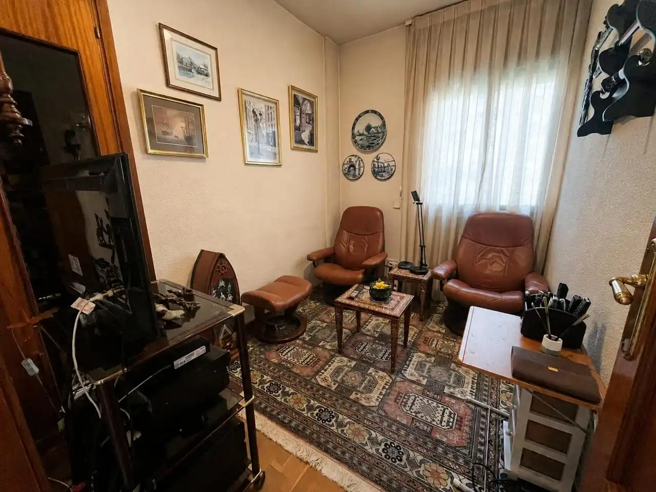 Sala de estar de Piso en venta en Madrid con Aire acondicionado, Calefacción y Parquet