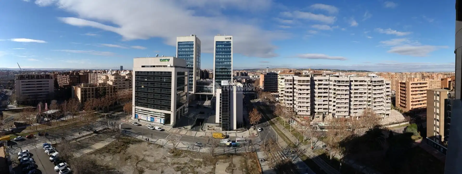 Vista exterior de Garatge en venda en Zaragoza