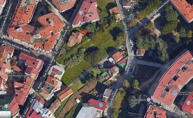 Vista exterior de Residencial en venda en Vigo 