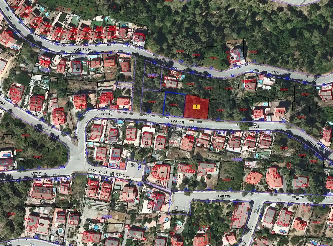 Residential land for sale in Vallirana