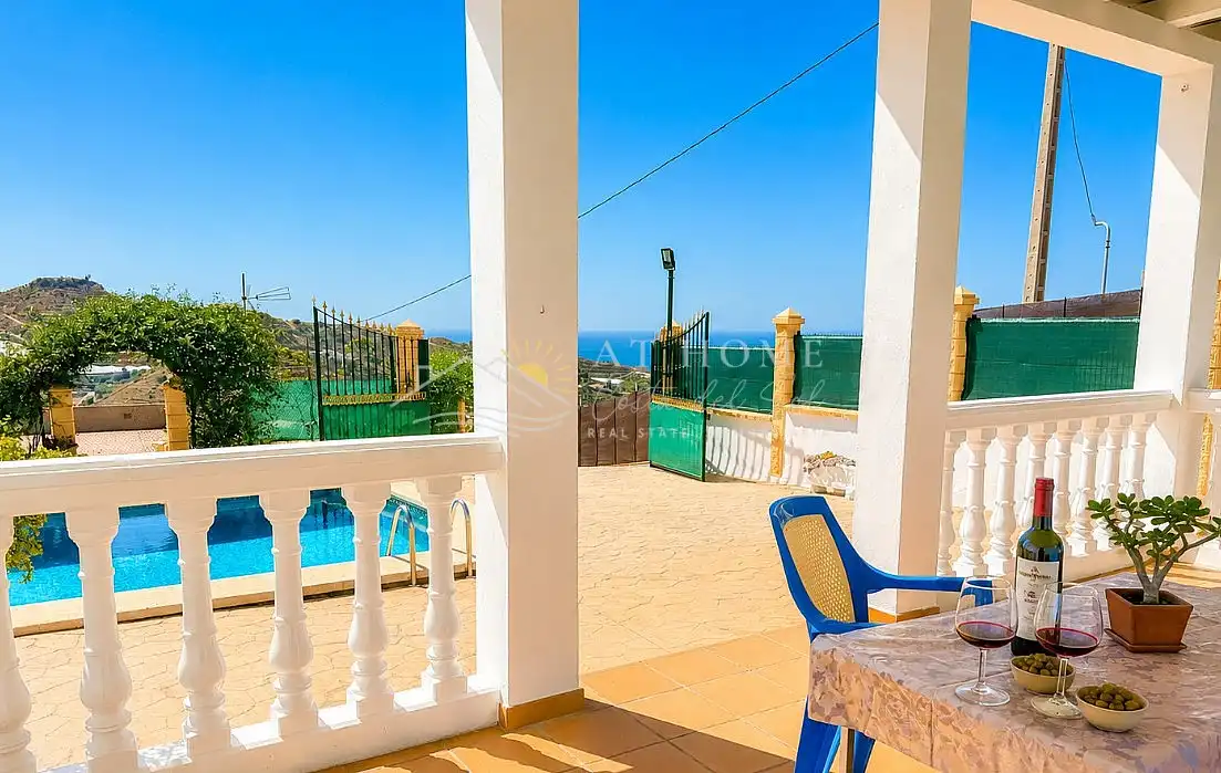 Casa con piscina in affitto a Torrox Pueblo, imagen 11