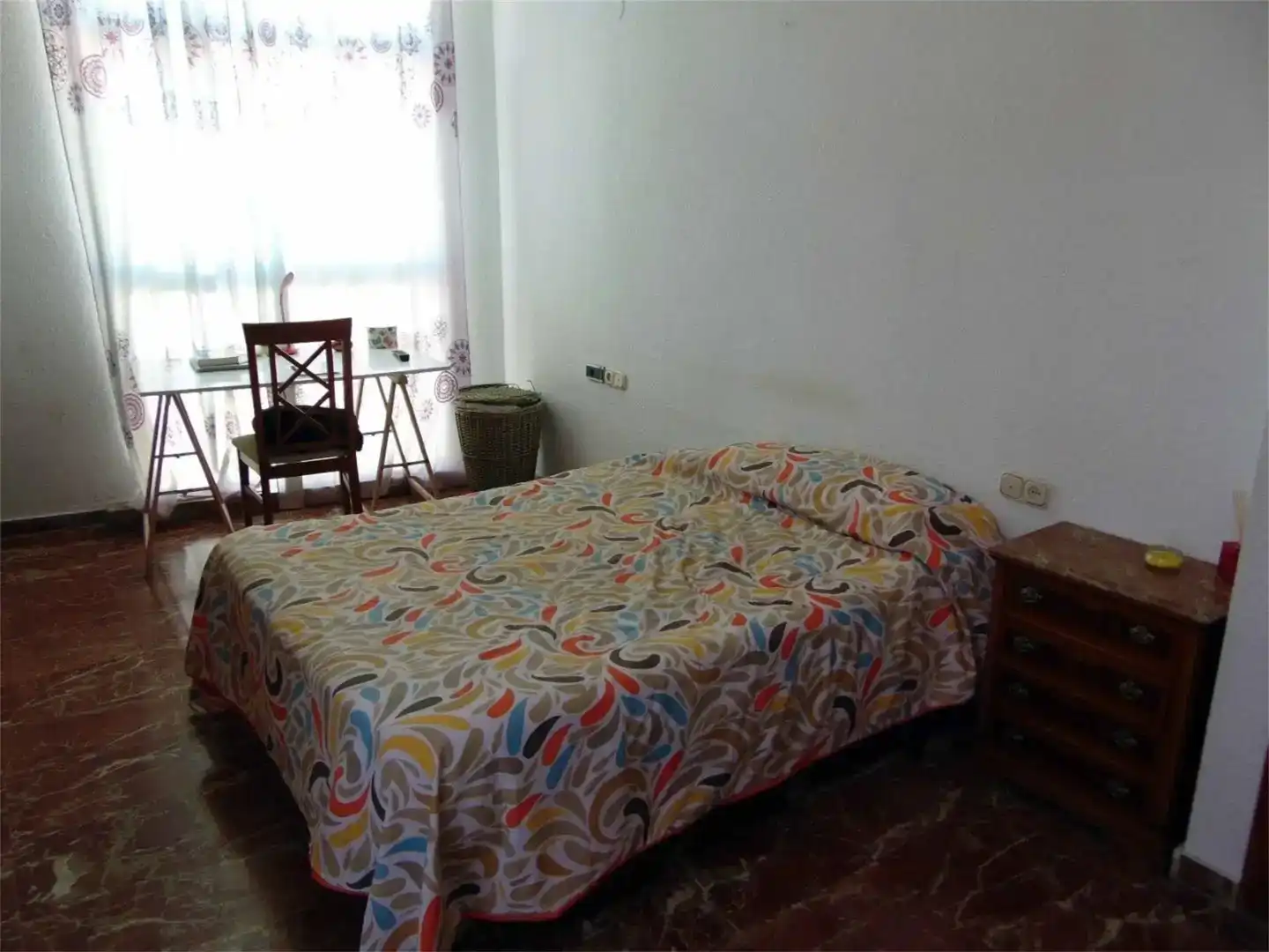 Schlafzimmer von Dachboden zur Miete in Almería mit Klimaanlage, Möbliert und Balkon