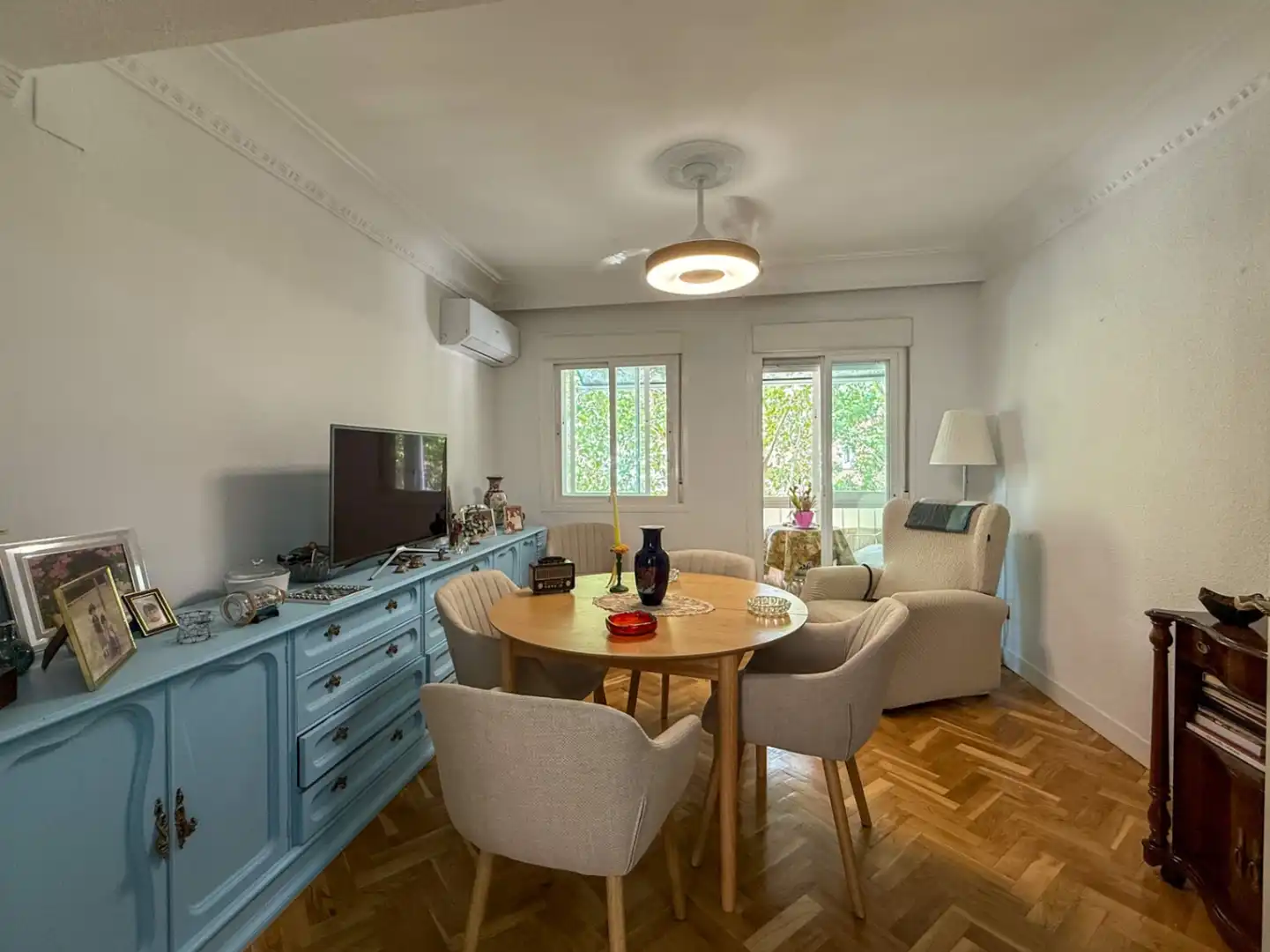 Dining room of Flat for sale in Madrid  with Air Conditioner, Heating and Terrace