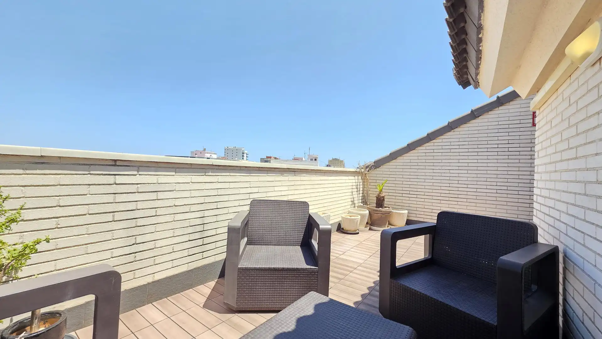 Terraza de Ático en venta en Gandia con Aire acondicionado, Calefacción y Terraza