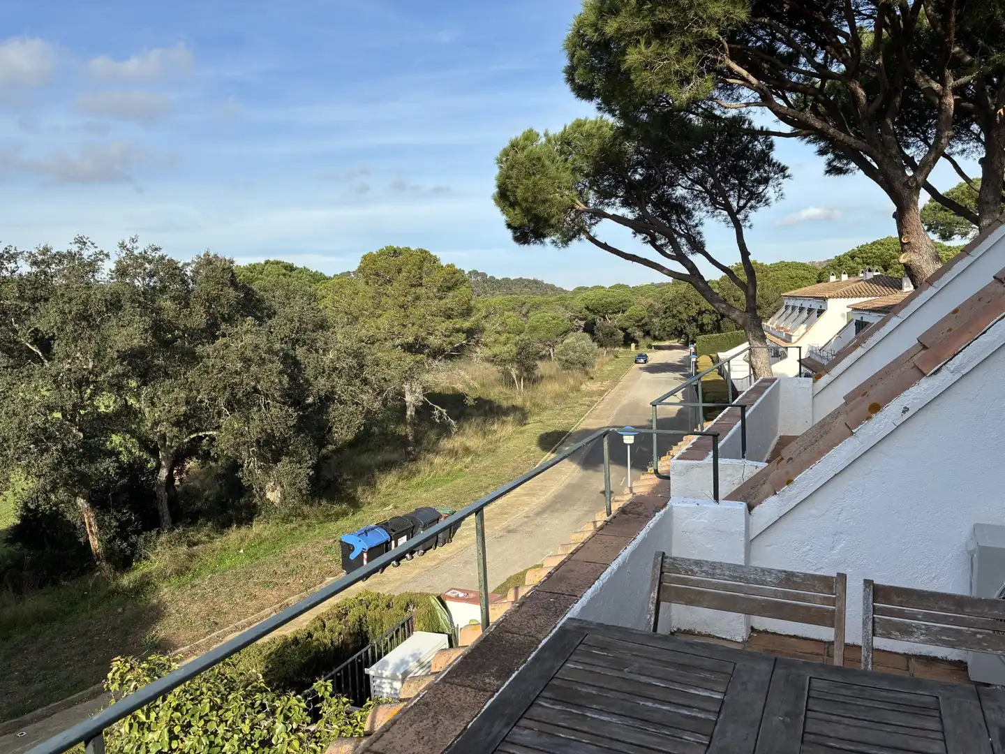 Vista exterior de Estudi en venda en Palafrugell amb Aire condicionat, Terrassa i Piscina