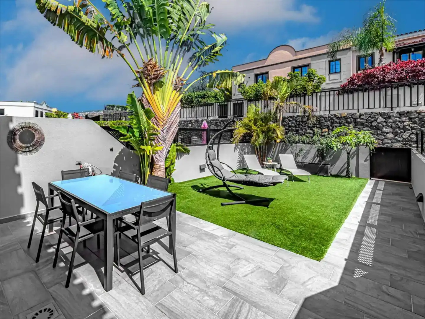 Terrassa de Casa o xalet de lloguer en Santa Úrsula amb Aire condicionat, Jardí privat i Parquet