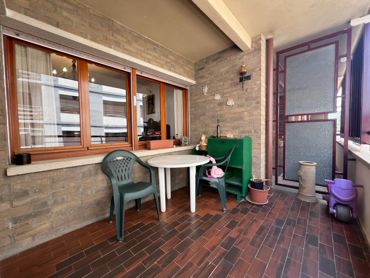 Terrasse von Wohnung zum Verkauf in Jaca mit Abstellraum und Balkon