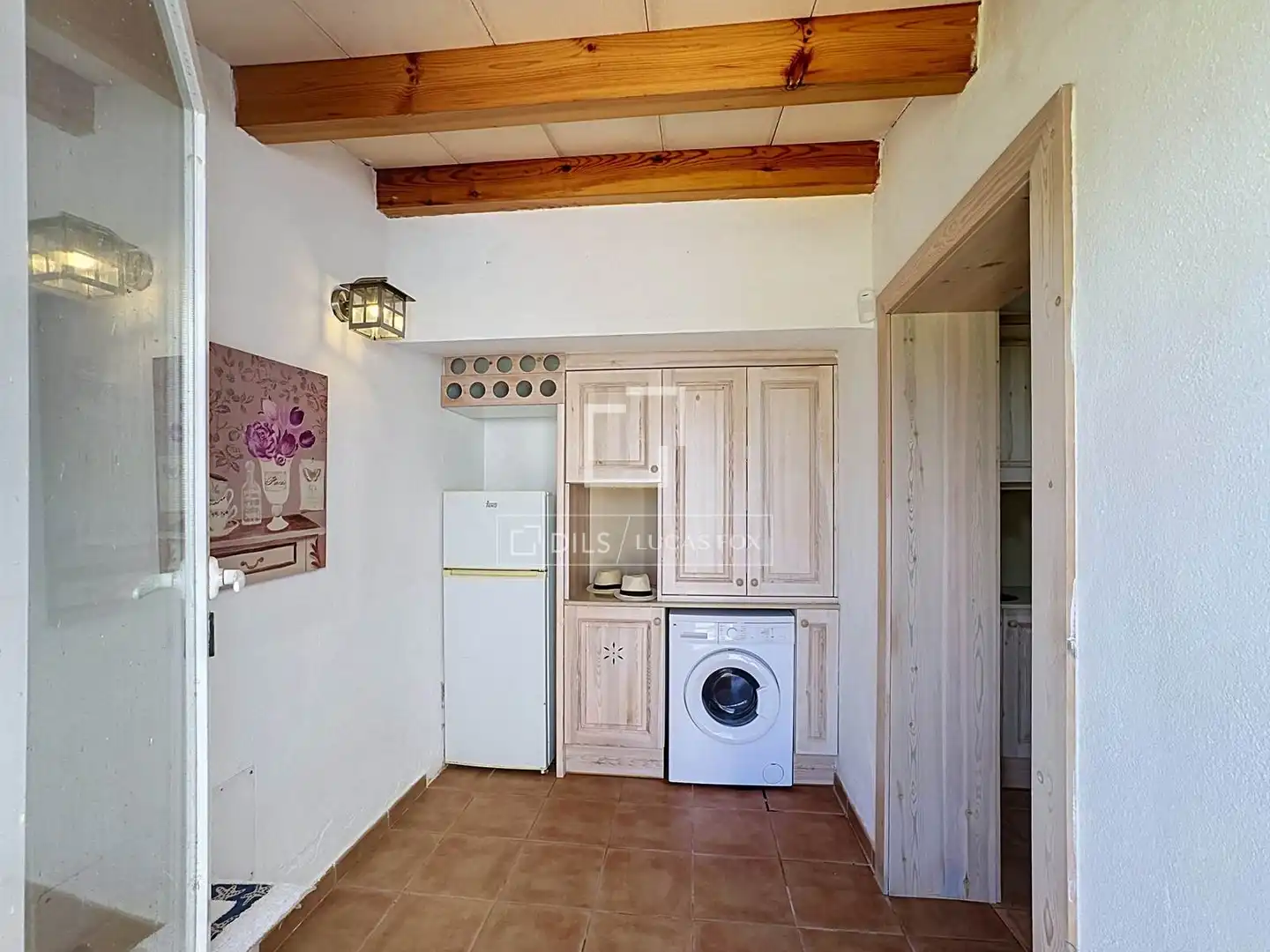 Cuina de Casa o xalet en venda en Ciutadella de Menorca amb Aire condicionat, Jardí privat i Piscina