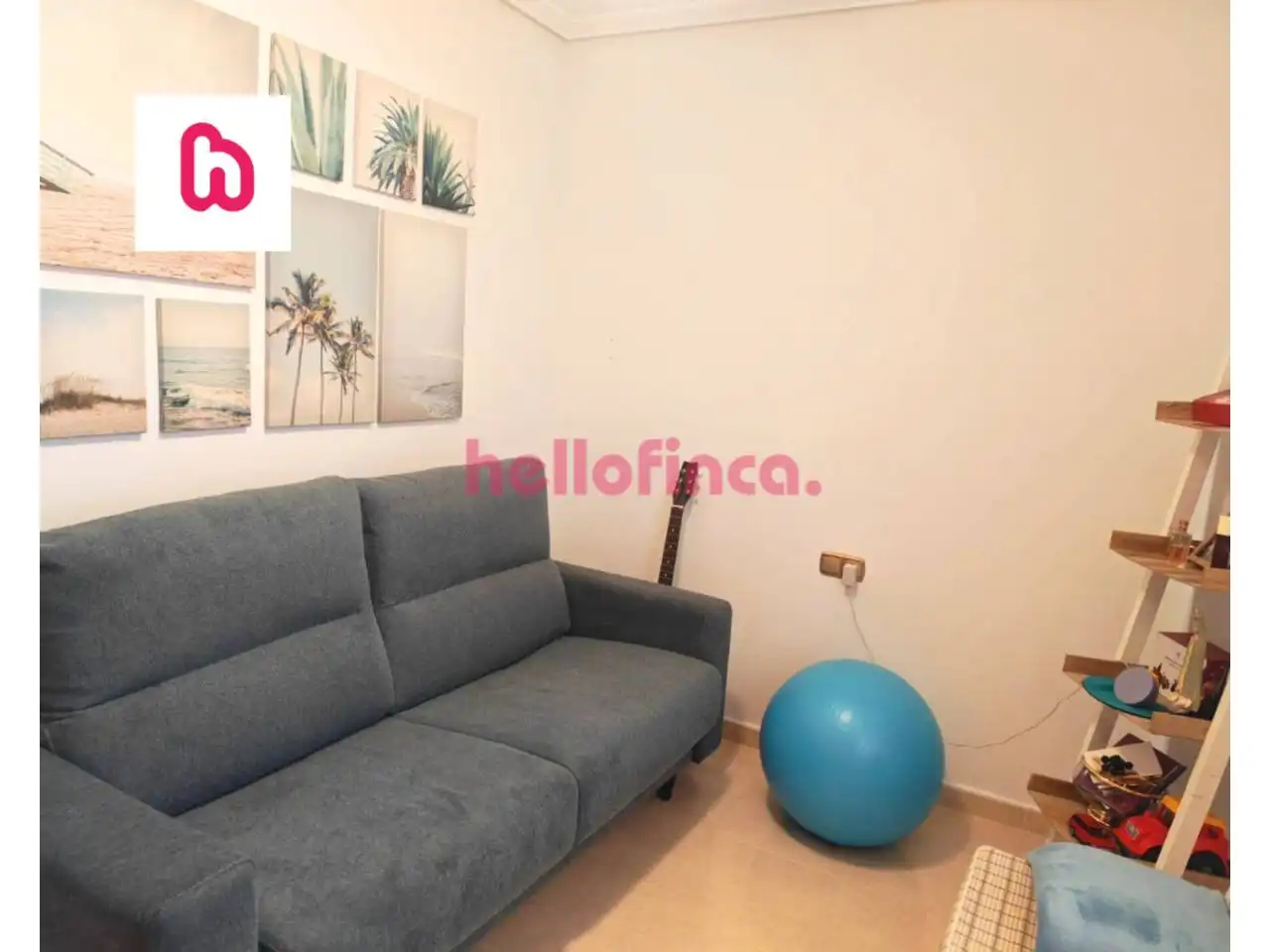 Schlafzimmer von Wohnung zum Verkauf in Orihuela mit Klimaanlage, Heizung und Privatgarten