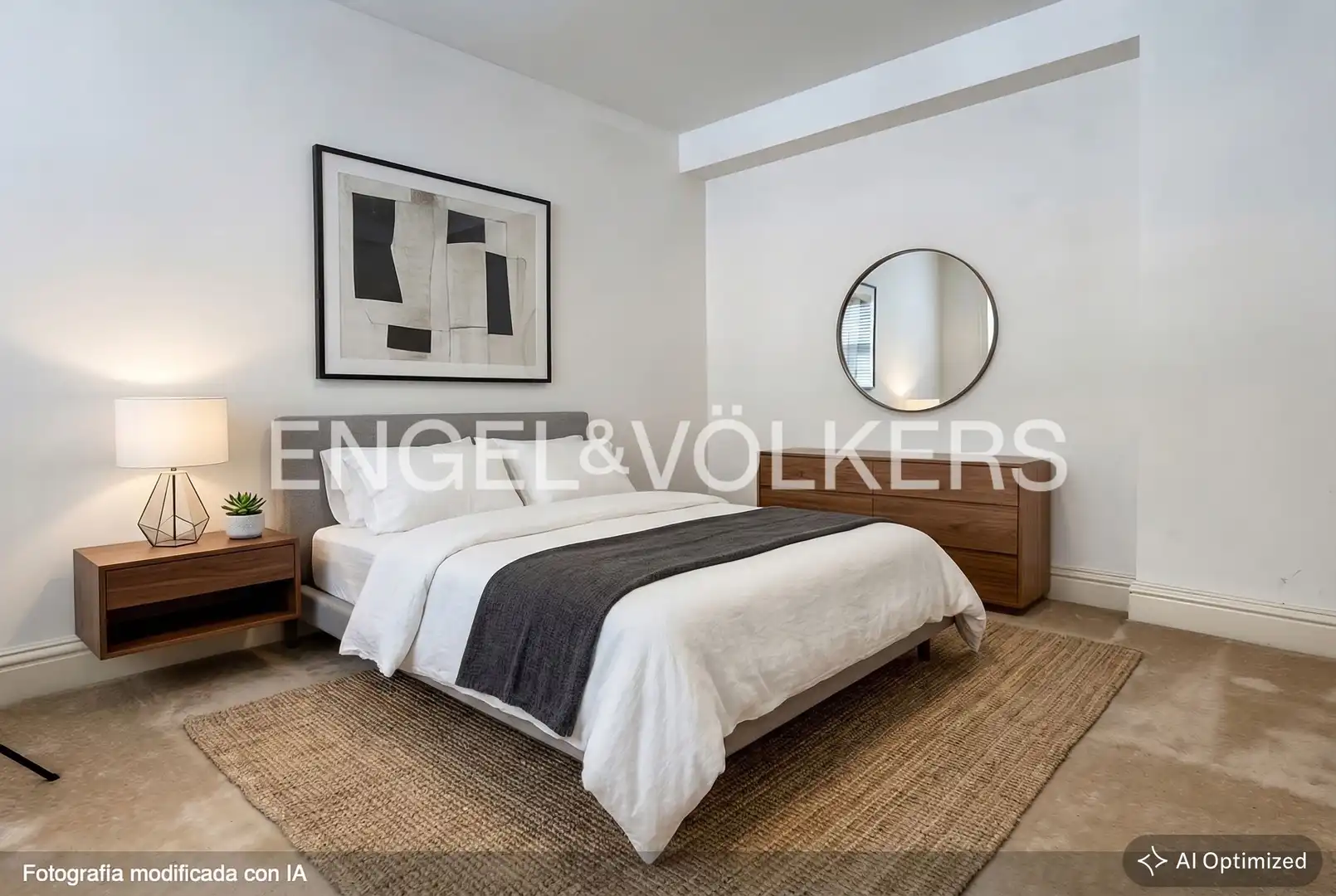 Schlafzimmer von Wohnung zum Verkauf in Sitges mit Heizung, Privatgarten und Terrasse