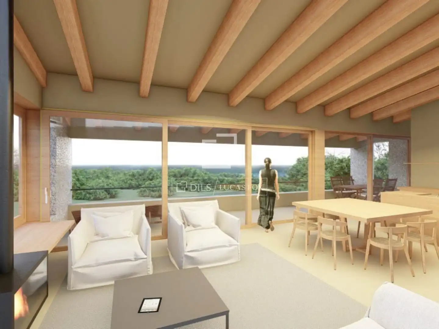 Sala de estar de Casa o chalet en venta en Begur con Aire acondicionado, Calefacción y Jardín privado