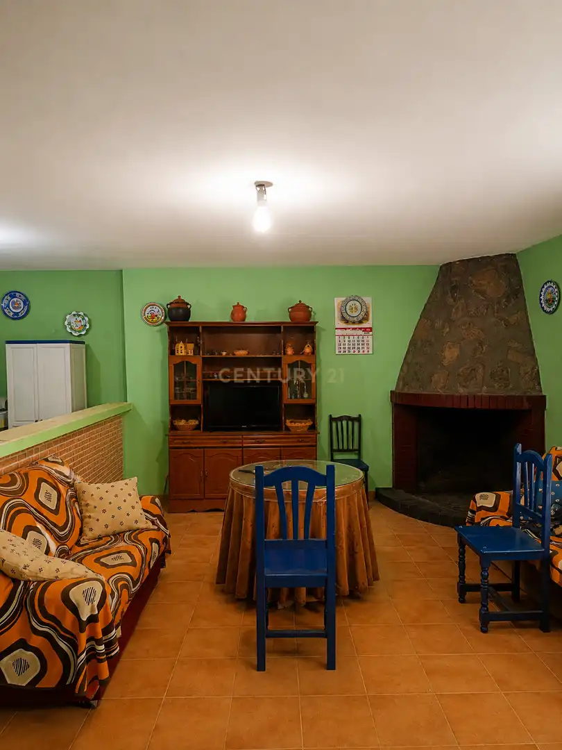 Sala de estar de Casa o chalet en venta en Cáceres con Piscina