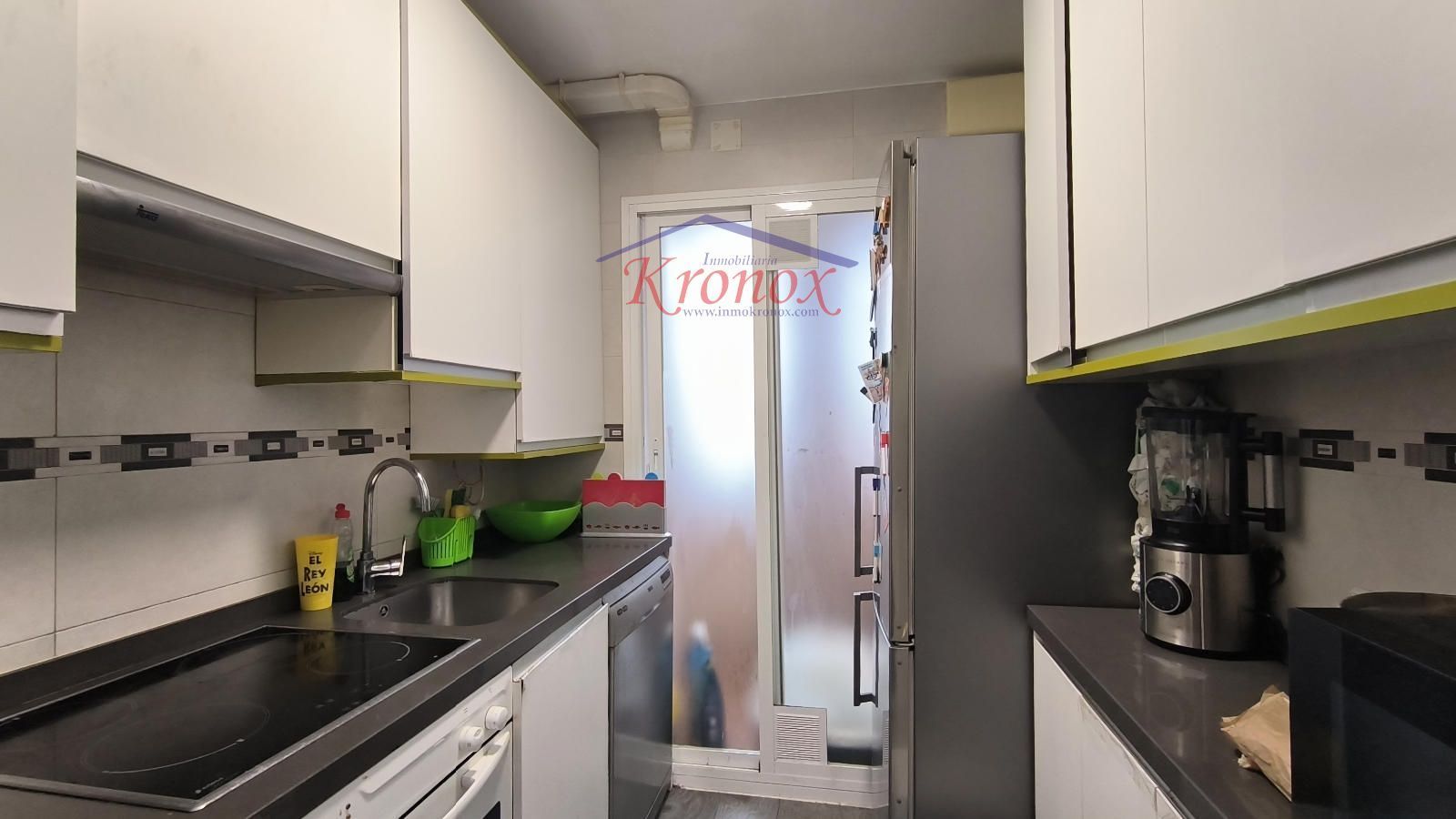 Kitchen of Flat for sale in  Madrid Capital  with Air Conditioner and Heating