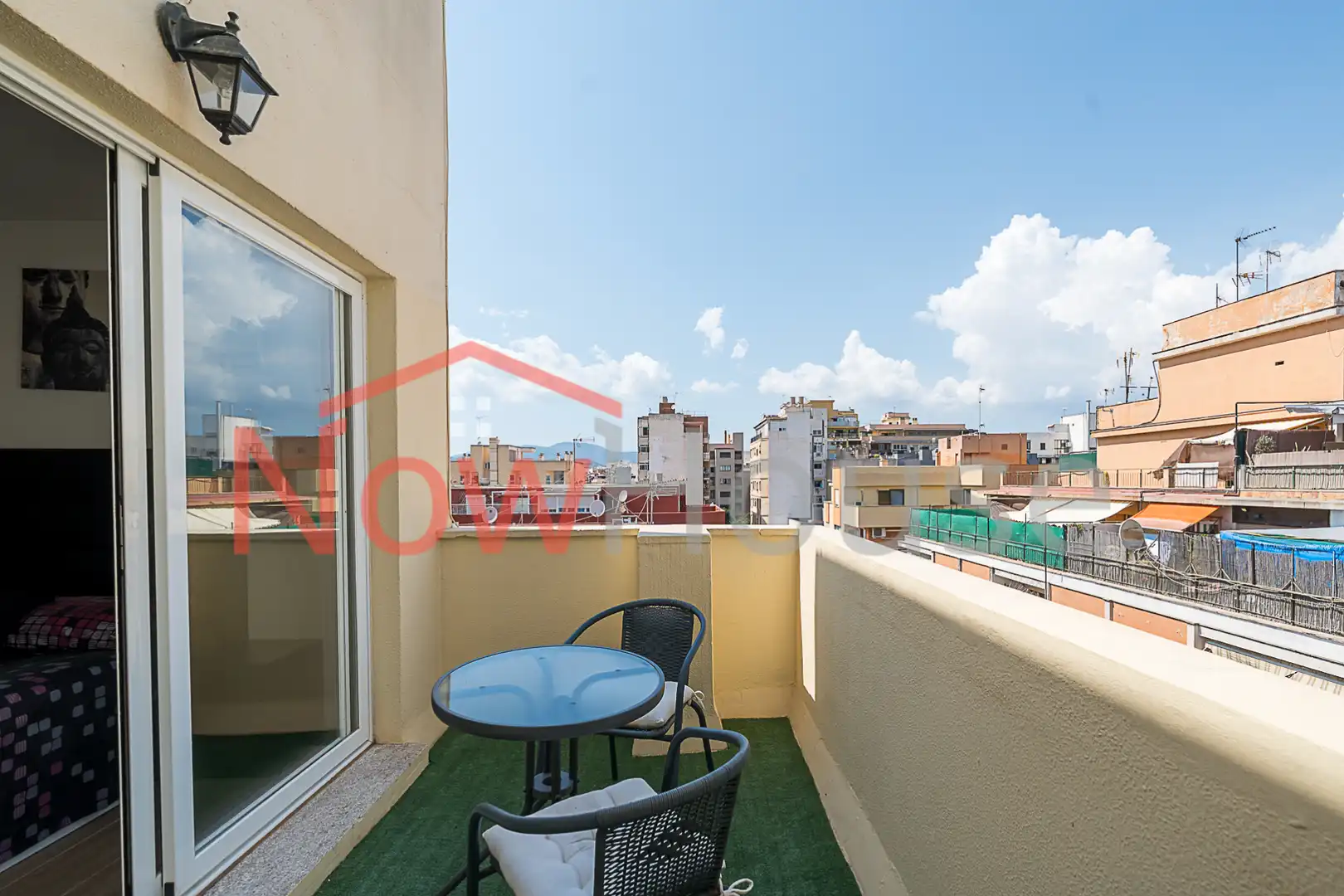 Terraza de Ático en venta en  Palma de Mallorca con Calefacción, Terraza y Amueblado