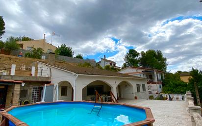 Swimming pool of House or chalet for sale in Esparreguera  with Air Conditioner