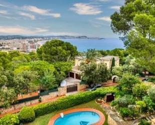 Jardí de Apartament de lloguer en Calonge amb Terrassa i Piscina