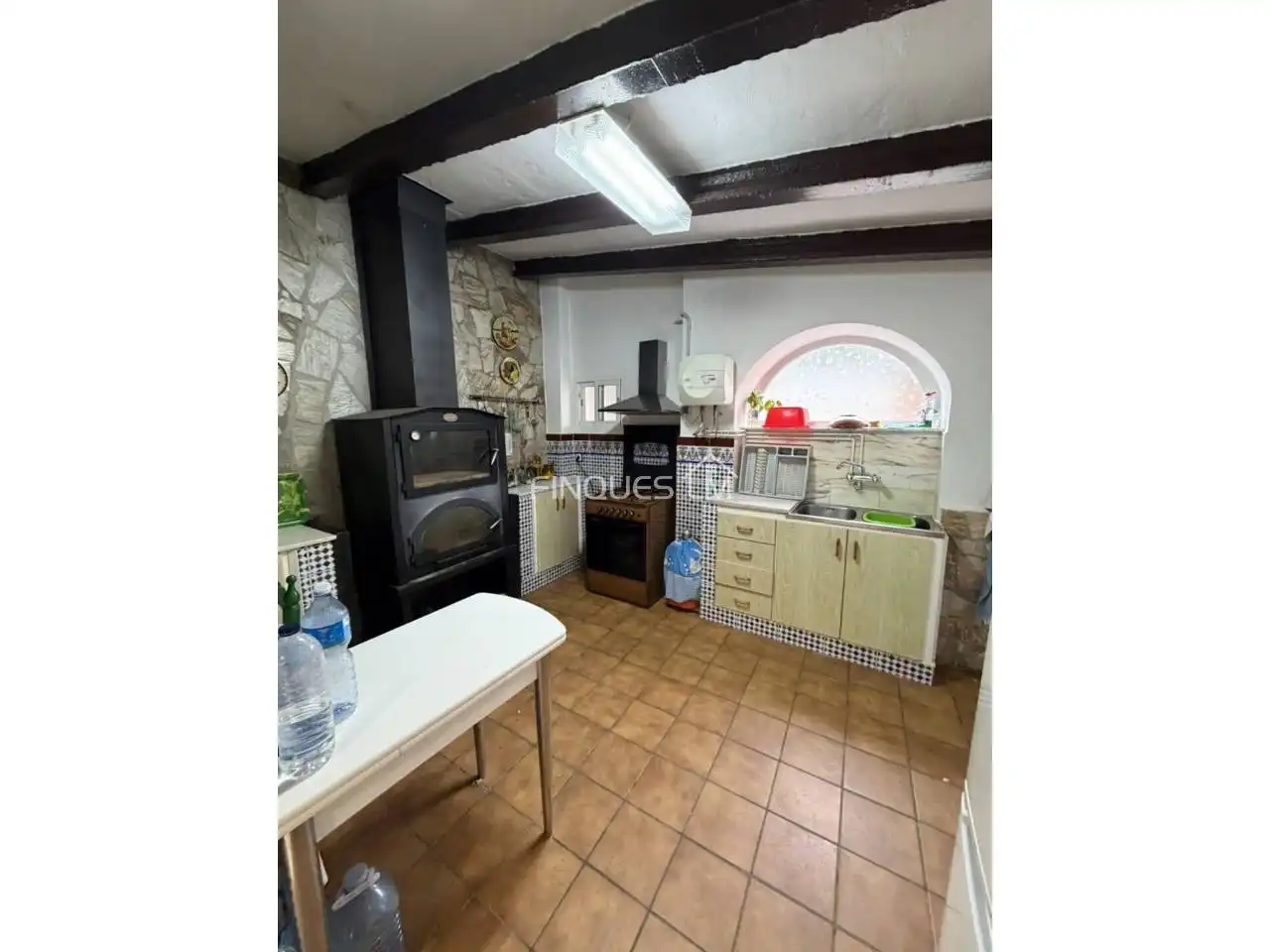Cocina de Casa o chalet en venta en Vidreres con Aire acondicionado, Jardín privado y Terraza