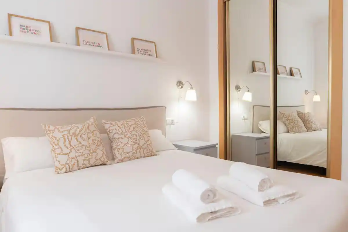 Bedroom of Flat for rent in Retiro