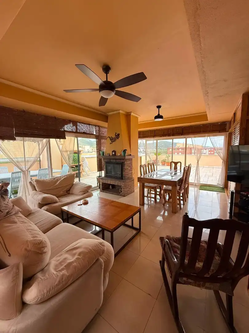 Sala d'estar de Àtic en venda en Eivissa amb Terrassa